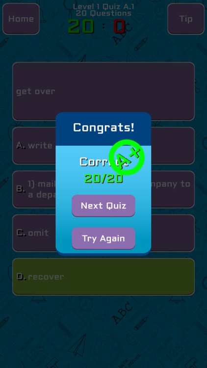 Academic Word Quiz screenshot-3