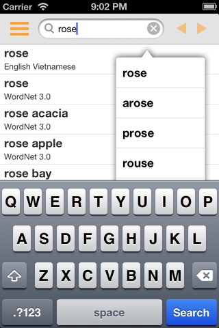 English Vietnamese dictionary (Simple & Effective) screenshot 3