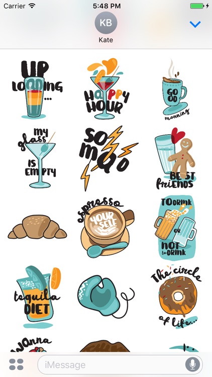 Hungry Sticker Pack for Messaging