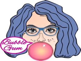 Wannabe Girl stickers by Alade Expressions