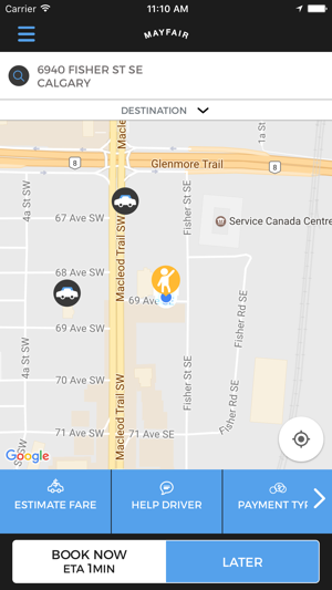 Mayfair Taxi Calgary(圖1)-速報App