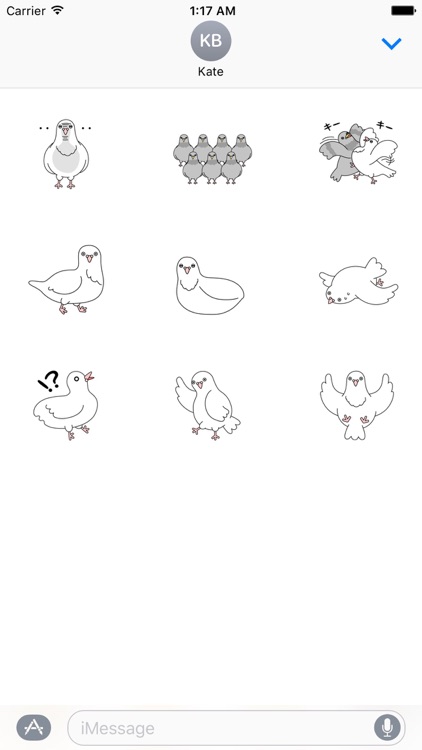 Peace White Dove Stickers