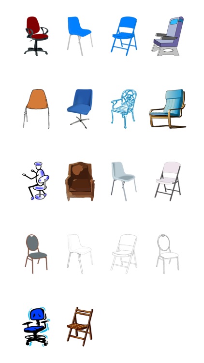 More Chairs One Sticker Pack
