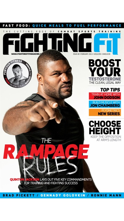Fighting Fit Magazine - The Cutting Edge of Combat Sports Technique