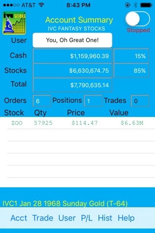 IVC Fantasy Stocks screenshot 3