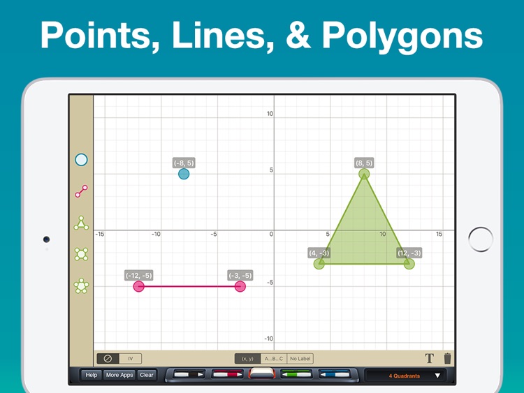 Coordinate Plane Manipulative
