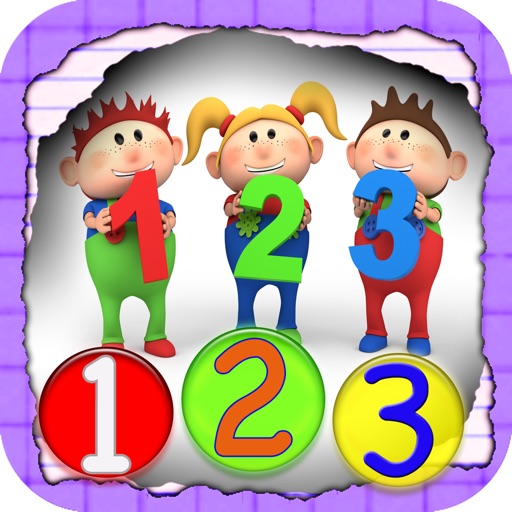 Toddler Counting Numbers Free iOS App