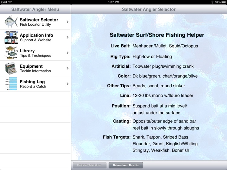 Saltwater Angler Pro