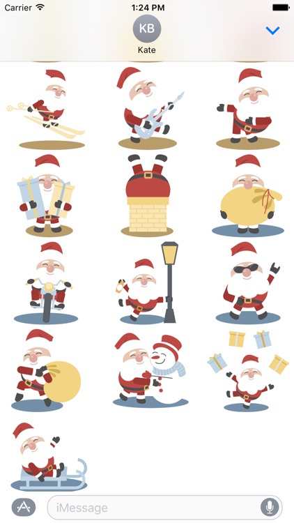 Jolly Good Santa - Stickers for iMessage