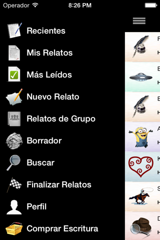 Relatados screenshot 2