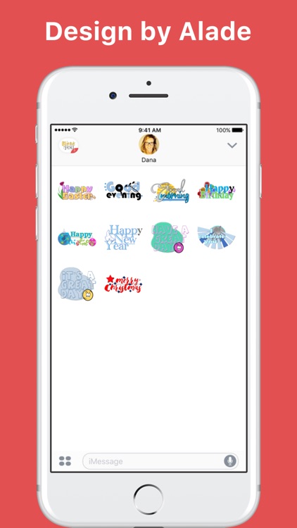 Greetings And Sayings stickers for iMessage