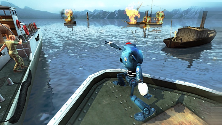 Underwater Futuristic Robot - Army Training School