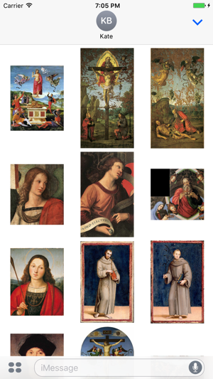 Raphael Paintings for iMessage(圖1)-速報App