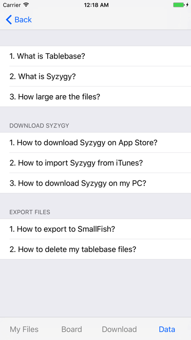 How to cancel & delete Syzygy Tablebase - 5 Pieces from iphone & ipad 1