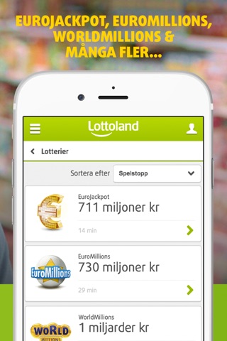 Lottoland - LOTTO, EuroJackpot och fler lotterier screenshot 3
