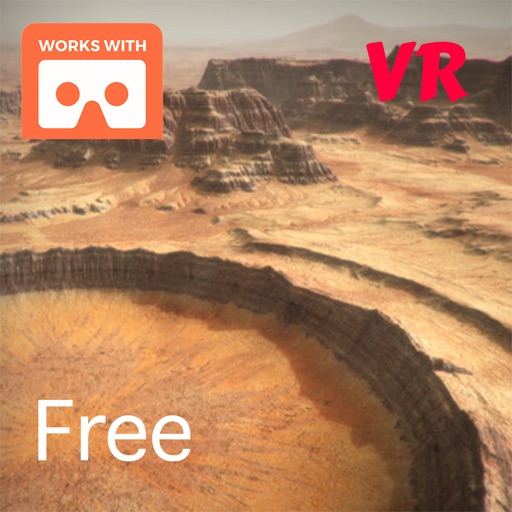 VR Mars Walk Icon