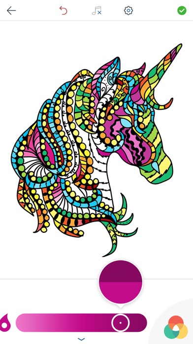 Horse Coloring Book for Adults screenshot 3