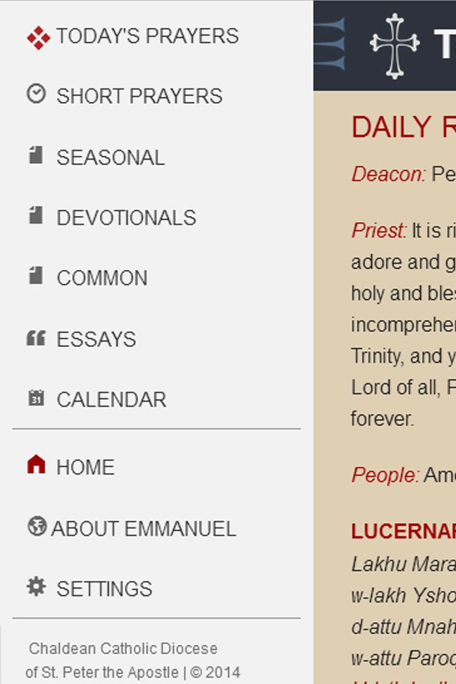 Emmanuel Chaldean Prayer screenshot 4