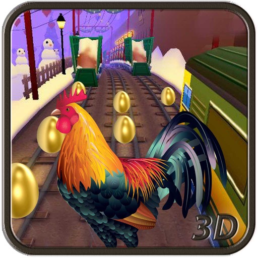 Epic Subway Rooster: Endless Farm Escape Runner icon