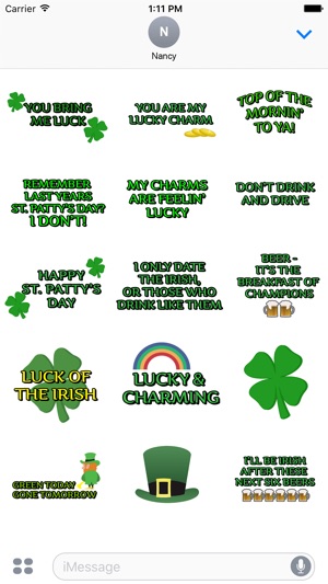 St. Patrick's Day Celebration Stickers(圖2)-速報App