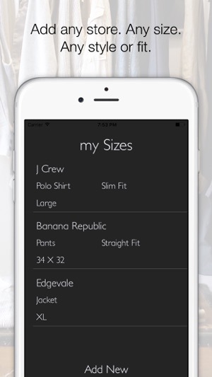 My Sizes(圖3)-速報App