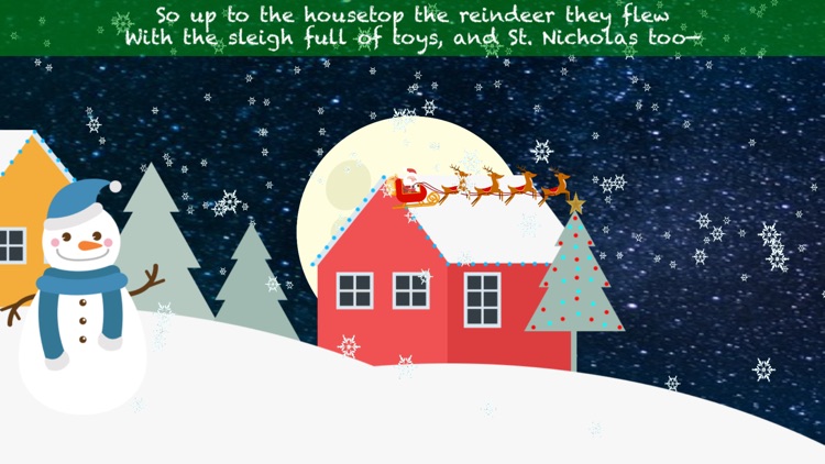 The Night Before Christmas Interactive Book screenshot-3