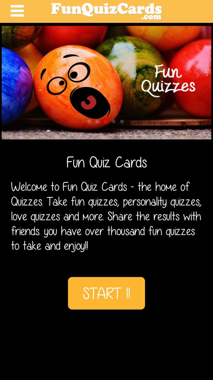 Fun Quiz Cards