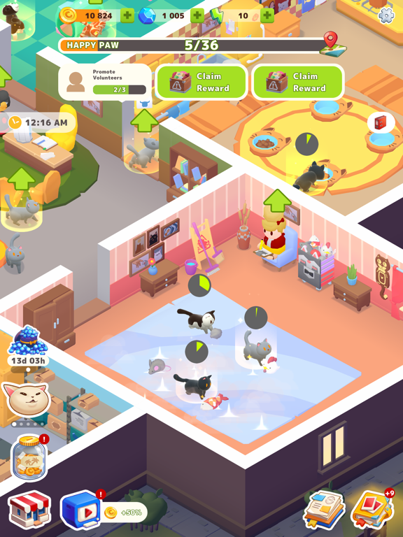 Idle Pet Shelter screenshot 3