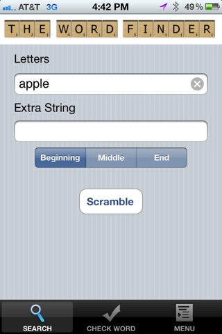 The Word Finder screenshot 2