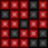 ZigZag Puzzle. Red and black
