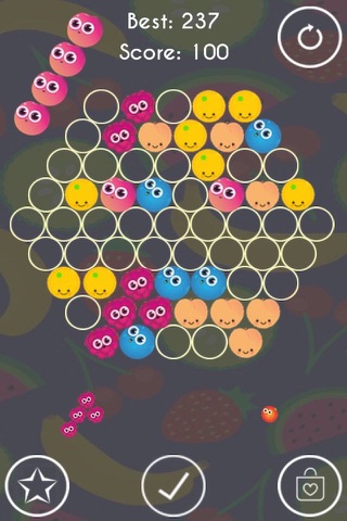 Hex Match - Hexagonal Fruits Hex Matching Game screenshot 3