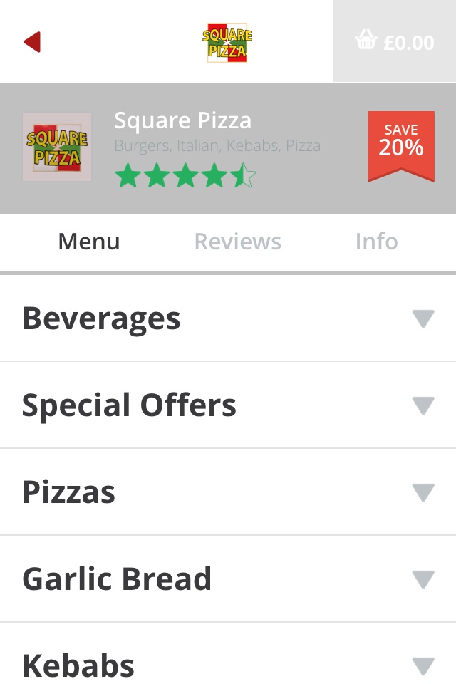 Square Pizza screenshot 3