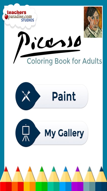 Picasso Coloring: Coloring Book for Adults