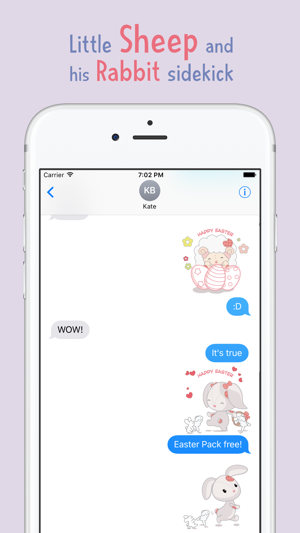 Little Sheep and his Rabbit Sidekick - Stickers(圖2)-速報App