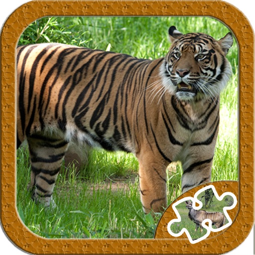 Wild animals jigsaw puzzle games for baby and kids by Chaipat Trong