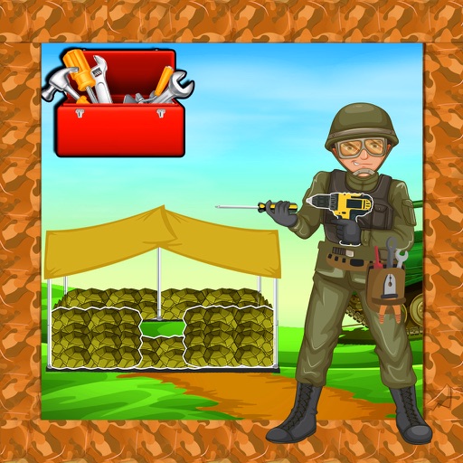 Army Bunker Border Builder - Construction Games