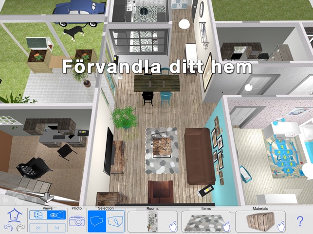 Casa designer 3d freemium heminredning i app store