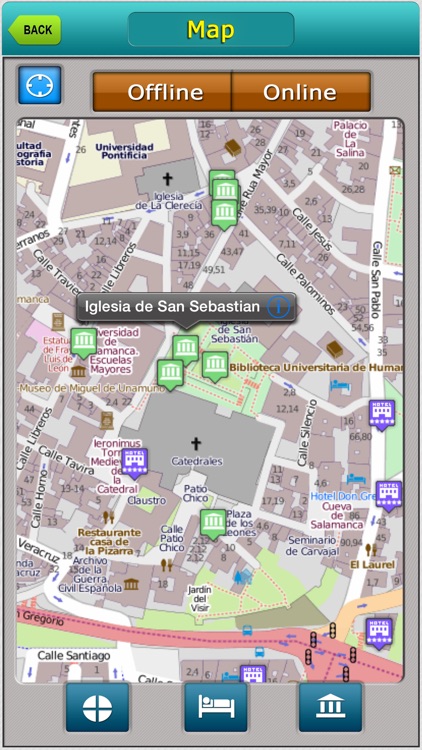 Salamanca Offline Map City Guide