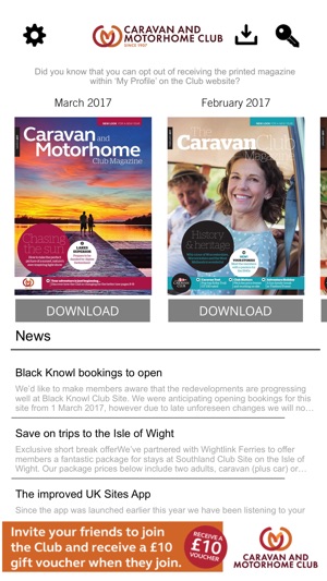 Caravan and Motorhome Club Magazine(圖1)-速報App