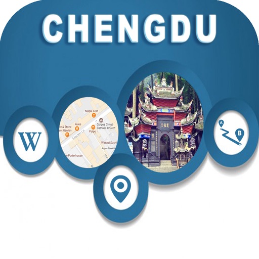 Chengdu China Offline Map Navigation GUIDE