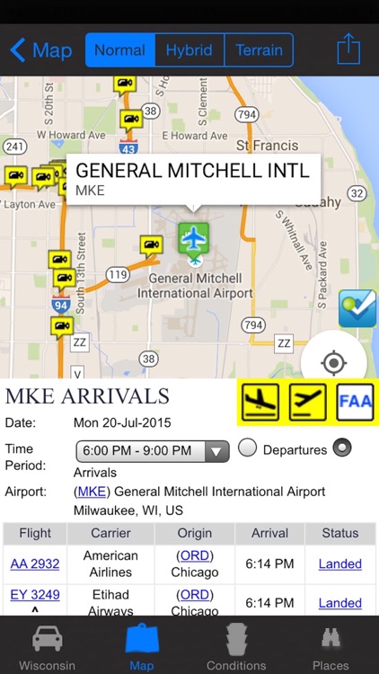 Wisconsin Road Conditions and Traffic Cameras screenshot-3