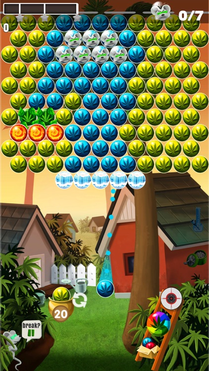 Weed Bubble Shooter Match 3 screenshot-5