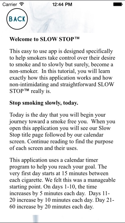 Slow Stop ™ -Quit Smoking now and stop for good screenshot-3
