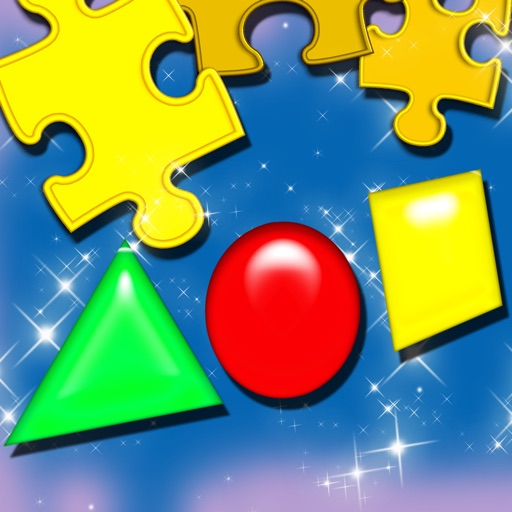 Match And Learn Shapes With Puzzles icon