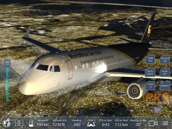 Pro Flight Simulator New York для iPad