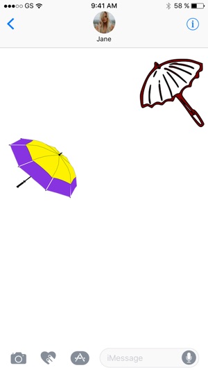 雨傘兩個貼紙包(圖2)-速報App