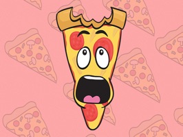 Emotional Pizza - Stickers for Pizza Lovers