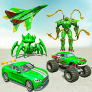 章鱼机器人汽车游戏3D-战争