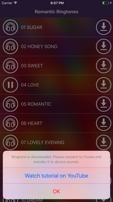 Romantic Ringtones – Love & Valentine´s Day Songs screenshot 4