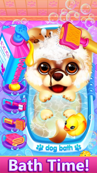 Kids New Puppy - Pet Salon Games for Girls & Boys iPhone App